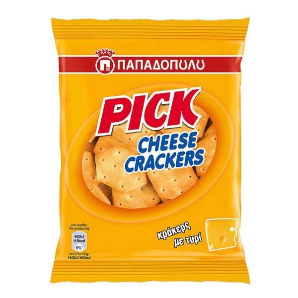 Pick Cheese Crackers Παπαδοπούλου 45gr