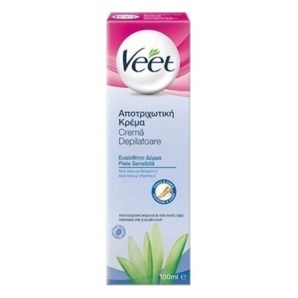 Κρέμα Αποτρίχωσης Ευαίσθητης Περιοχής Veet Aloe Vera 200ml