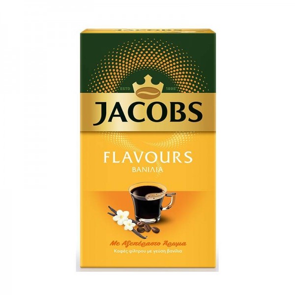 Καφές φίλτρου βανίλια Jacobs 250gr