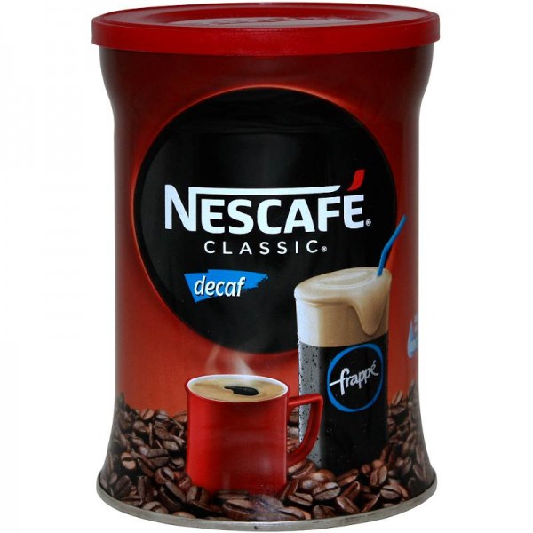Στιγμιαίος καφές Decaf Nescafe Classic 200gr