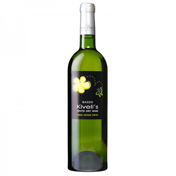 Λευκός ξηρός οίνος Kiveli's - Οινοποιία Μπάσση 750ml
