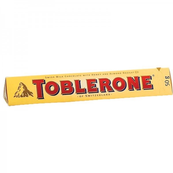 Σοκολάτα γάλακτος Toblerone 50gr