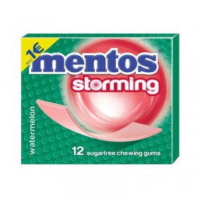 Τσίχλες καρπούζι Storming Mentos 33gr