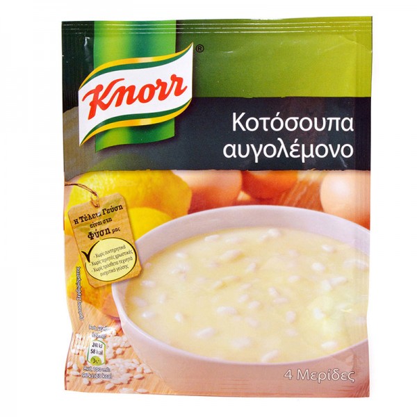 Κοτόσουπα αυγολέμονο Knorr 67gr