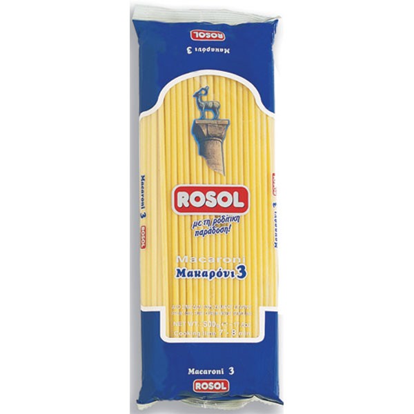 Μακαρόνι Νο 3 Rosol 500gr