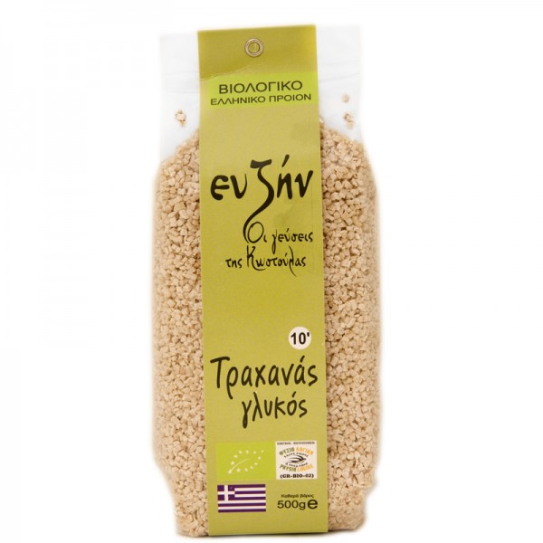 Τραχανάς Γλυκός Βιολογικός Ευ ζήν 500gr